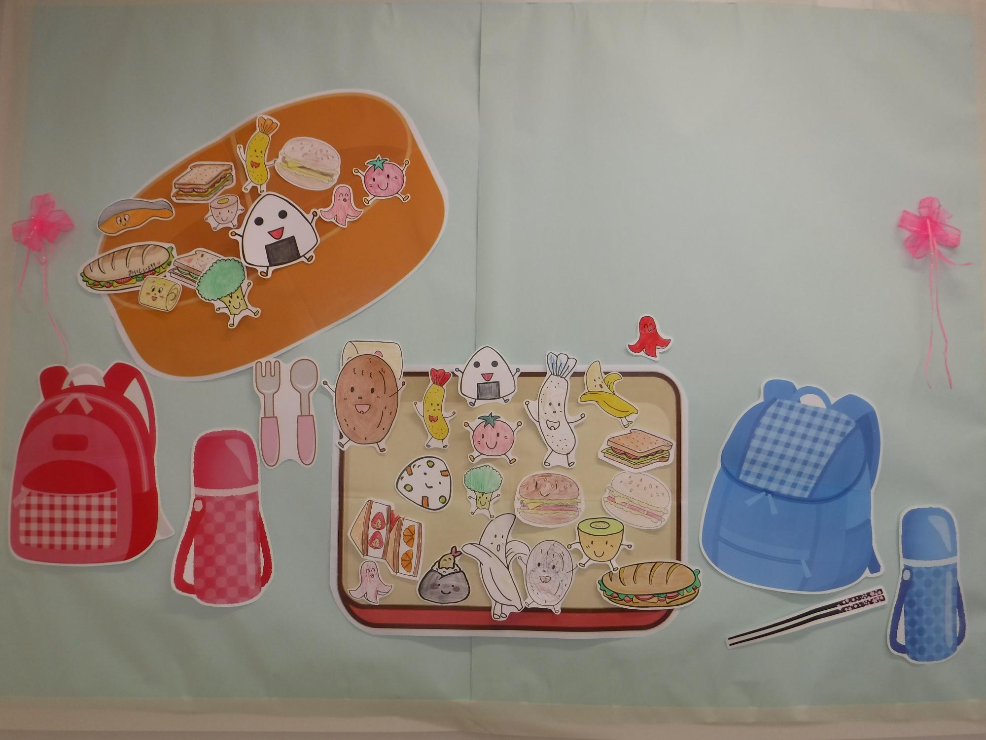 ウォールアート「ピクニック」