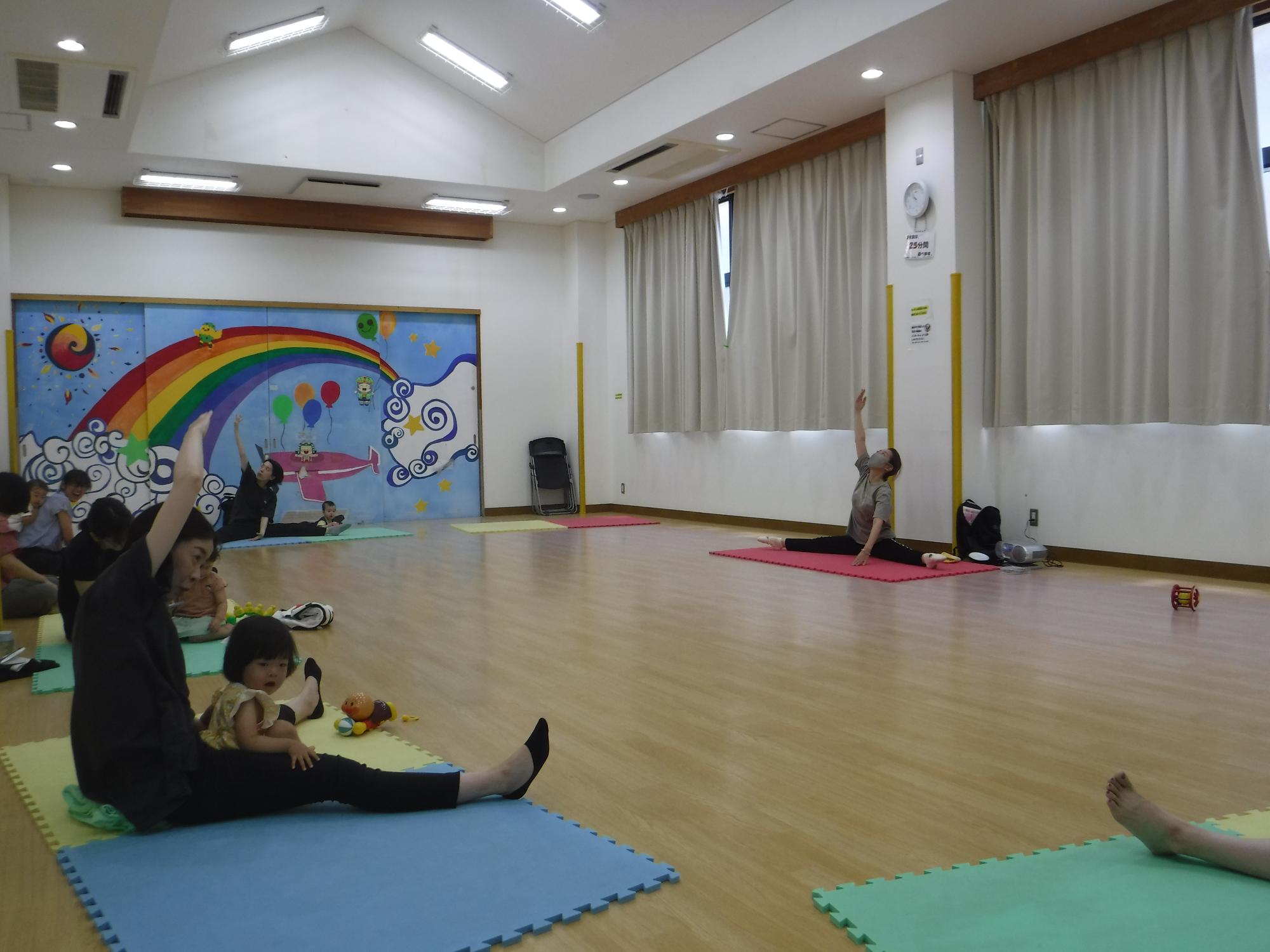 7月のストレッチ体操