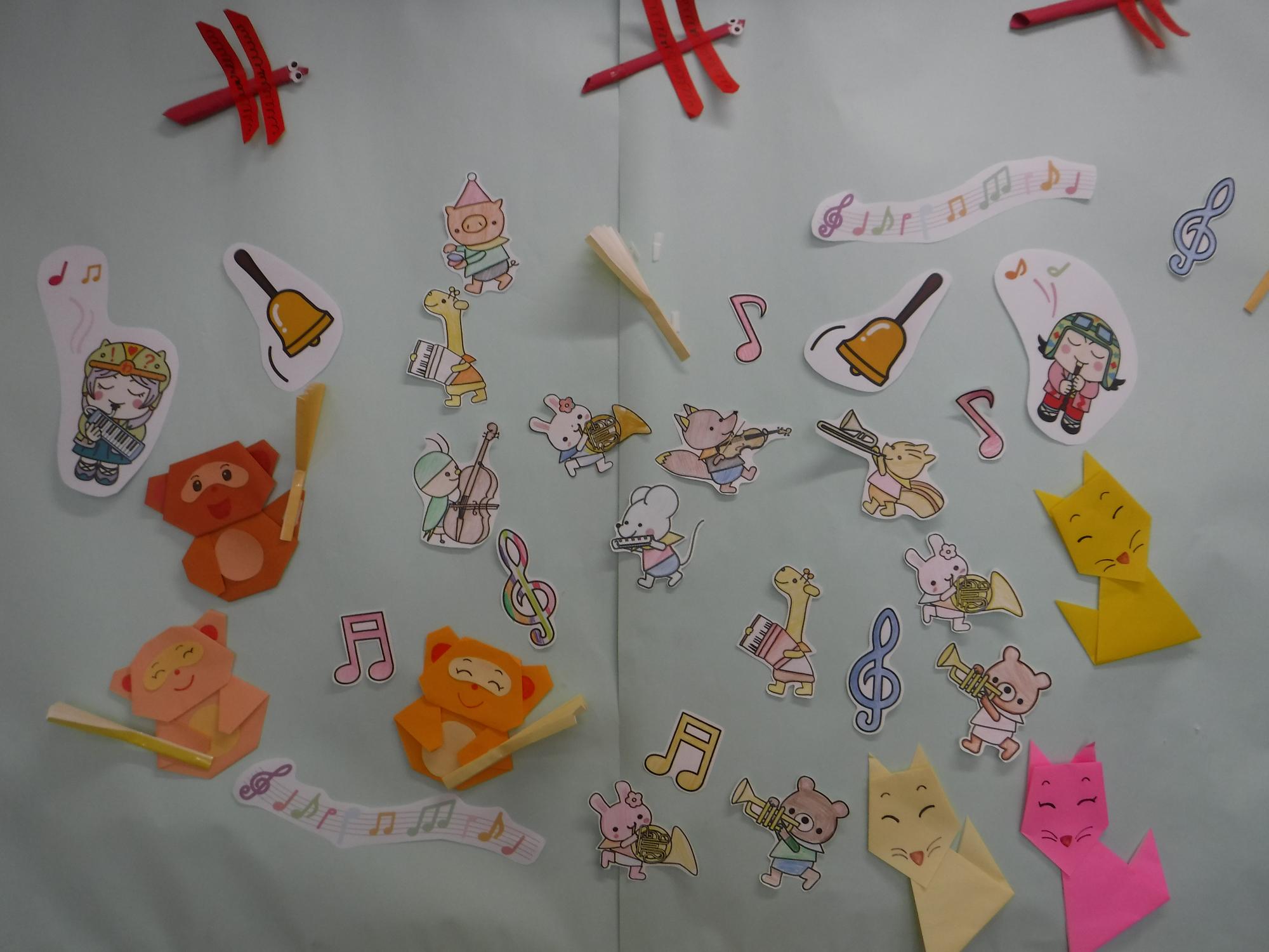 11月のウオールアート 音楽会