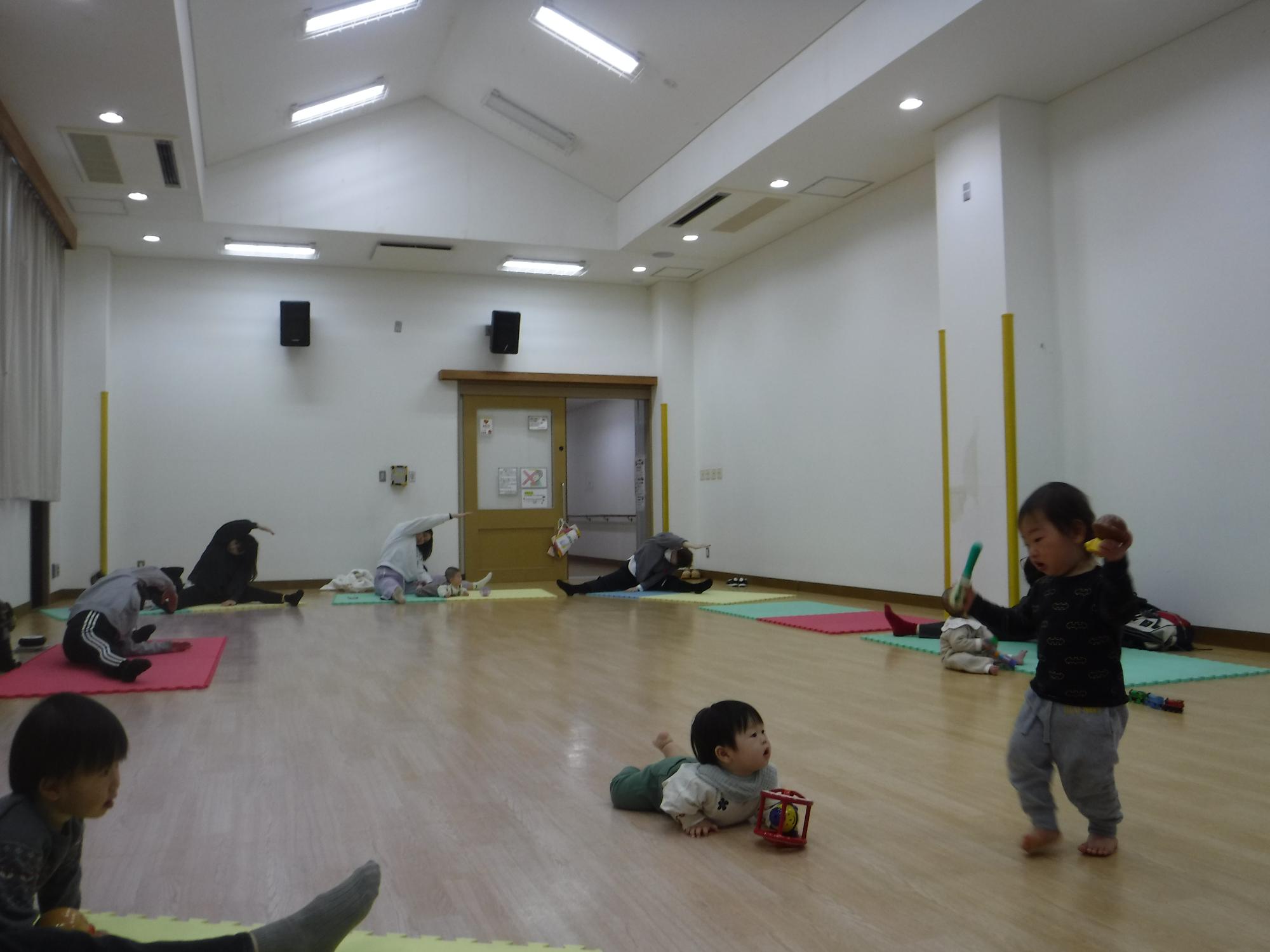 ストレッチ体操の写真