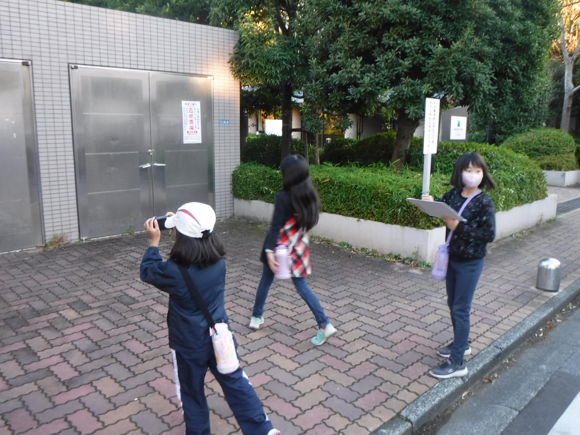 防犯カメラ発見！の様子の写真