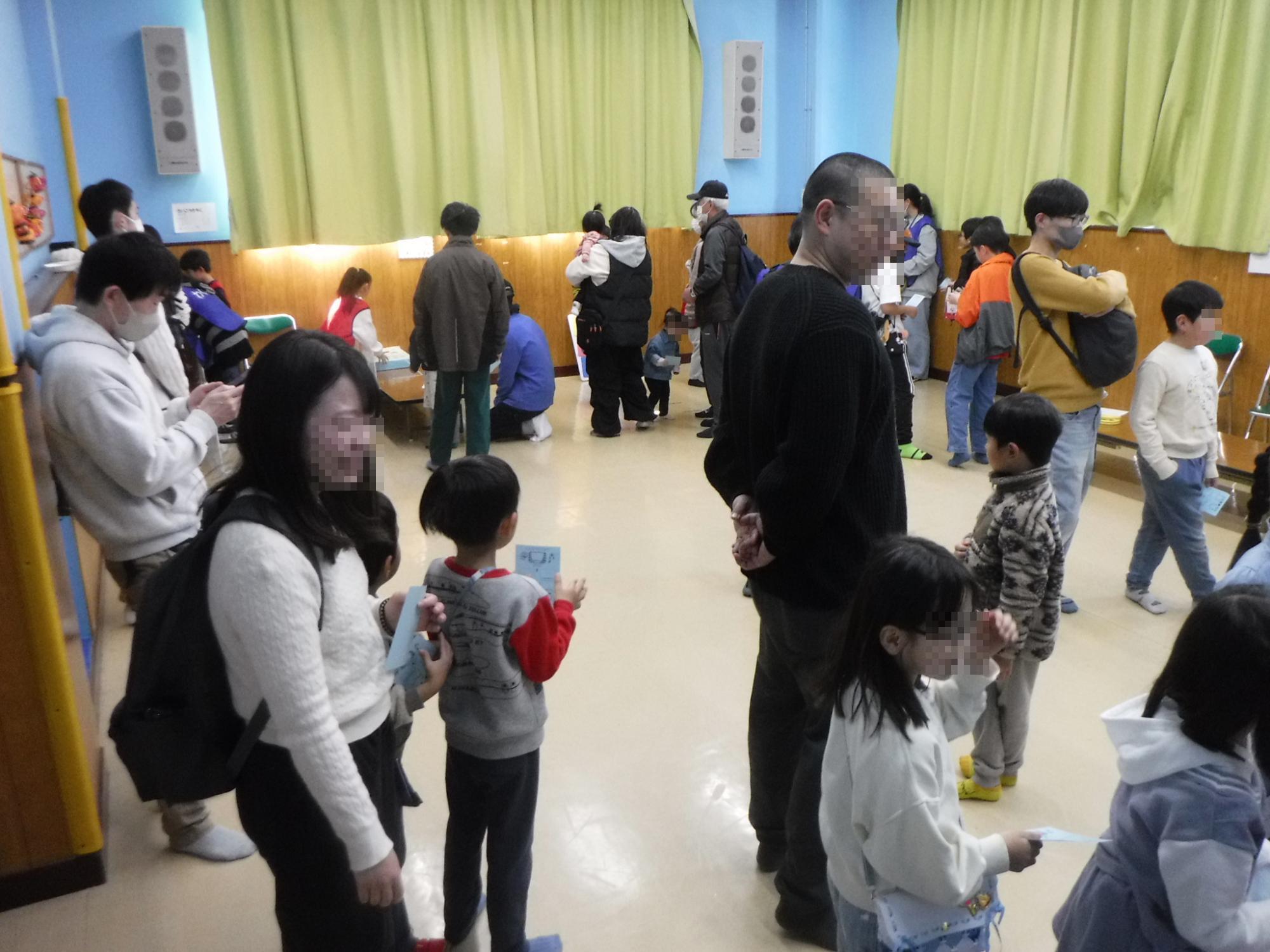 ゲームコーナーの様子