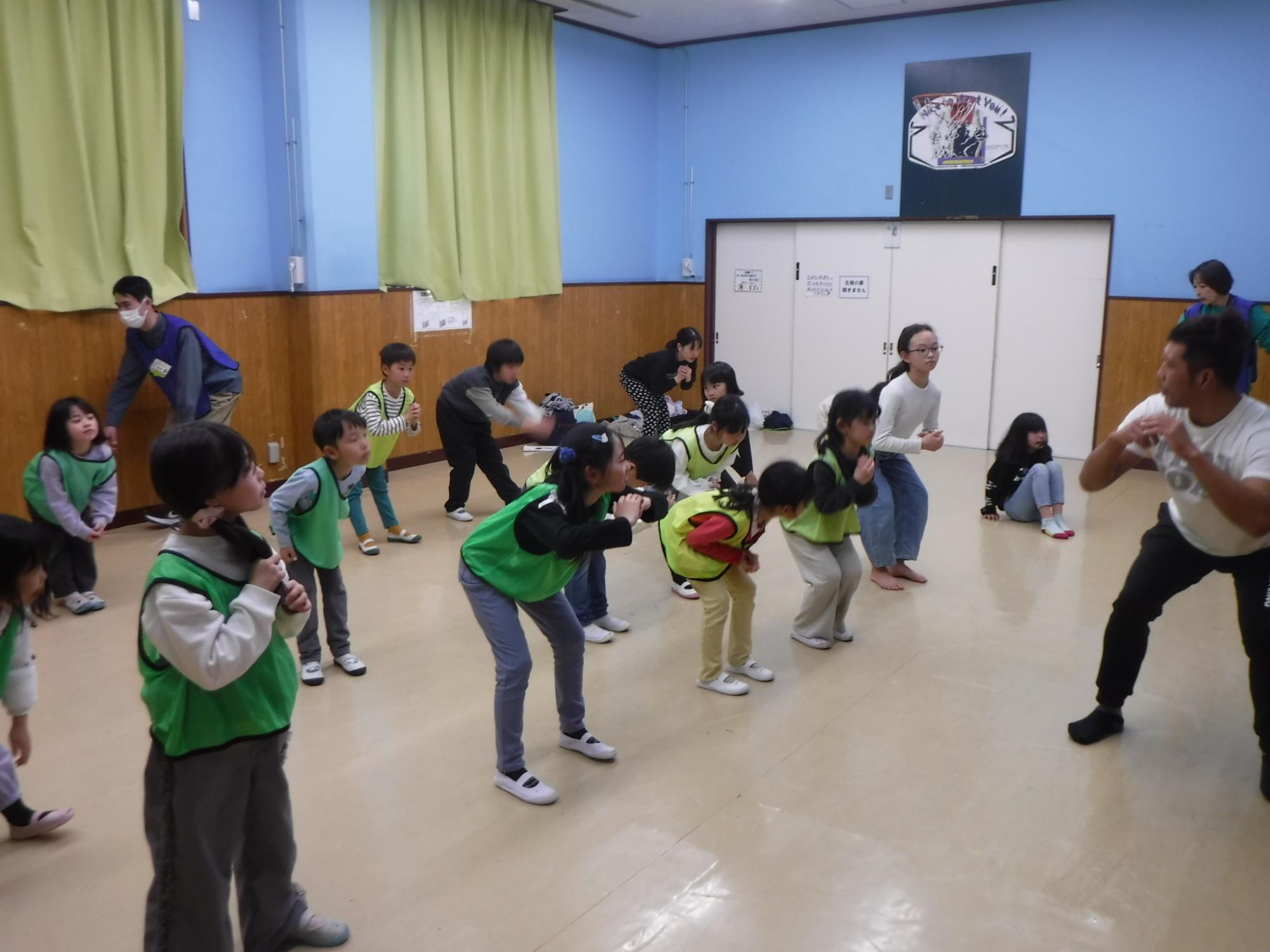 どんどんハードになっていくも頑張る子どもたちの写真