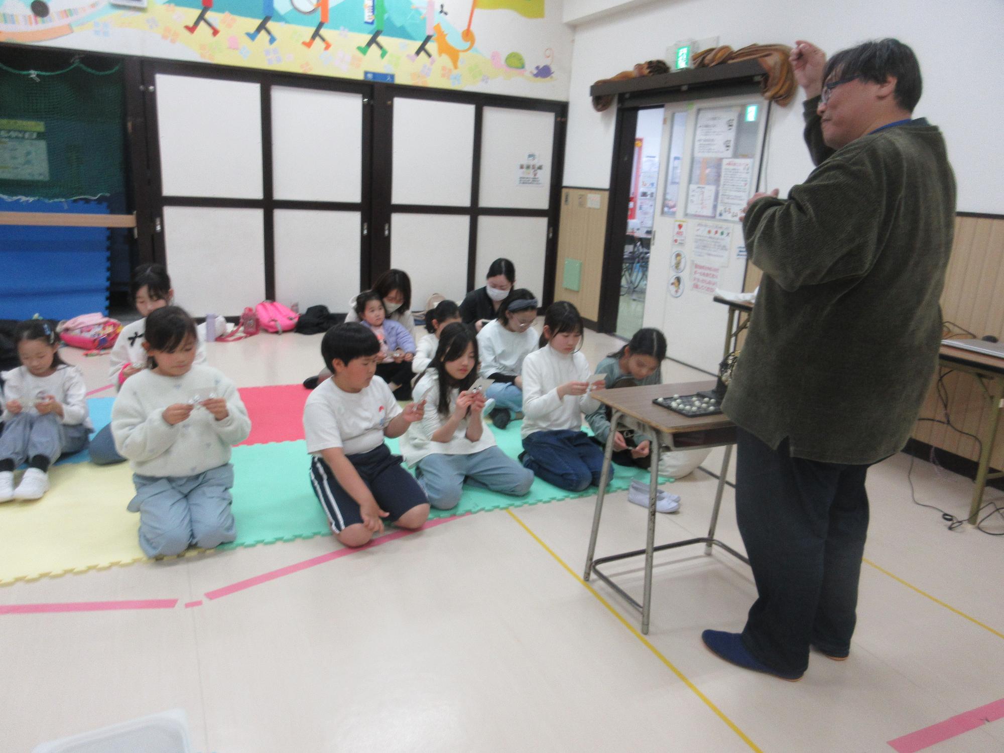 おたのしみのビンゴ大会