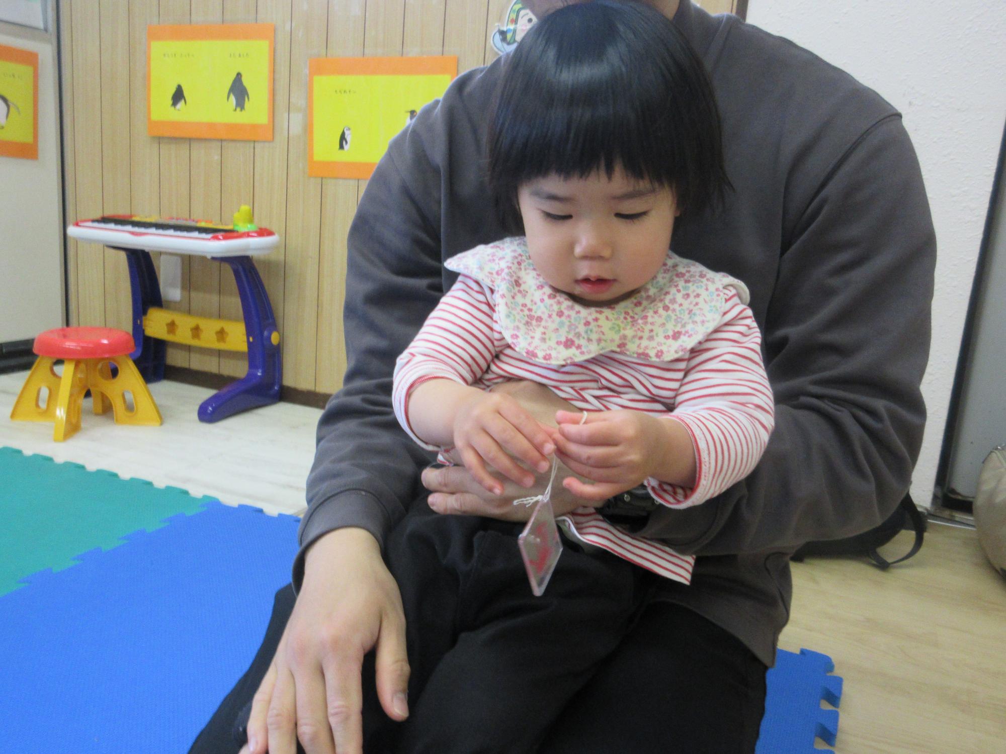 おみやげの手形プラバン