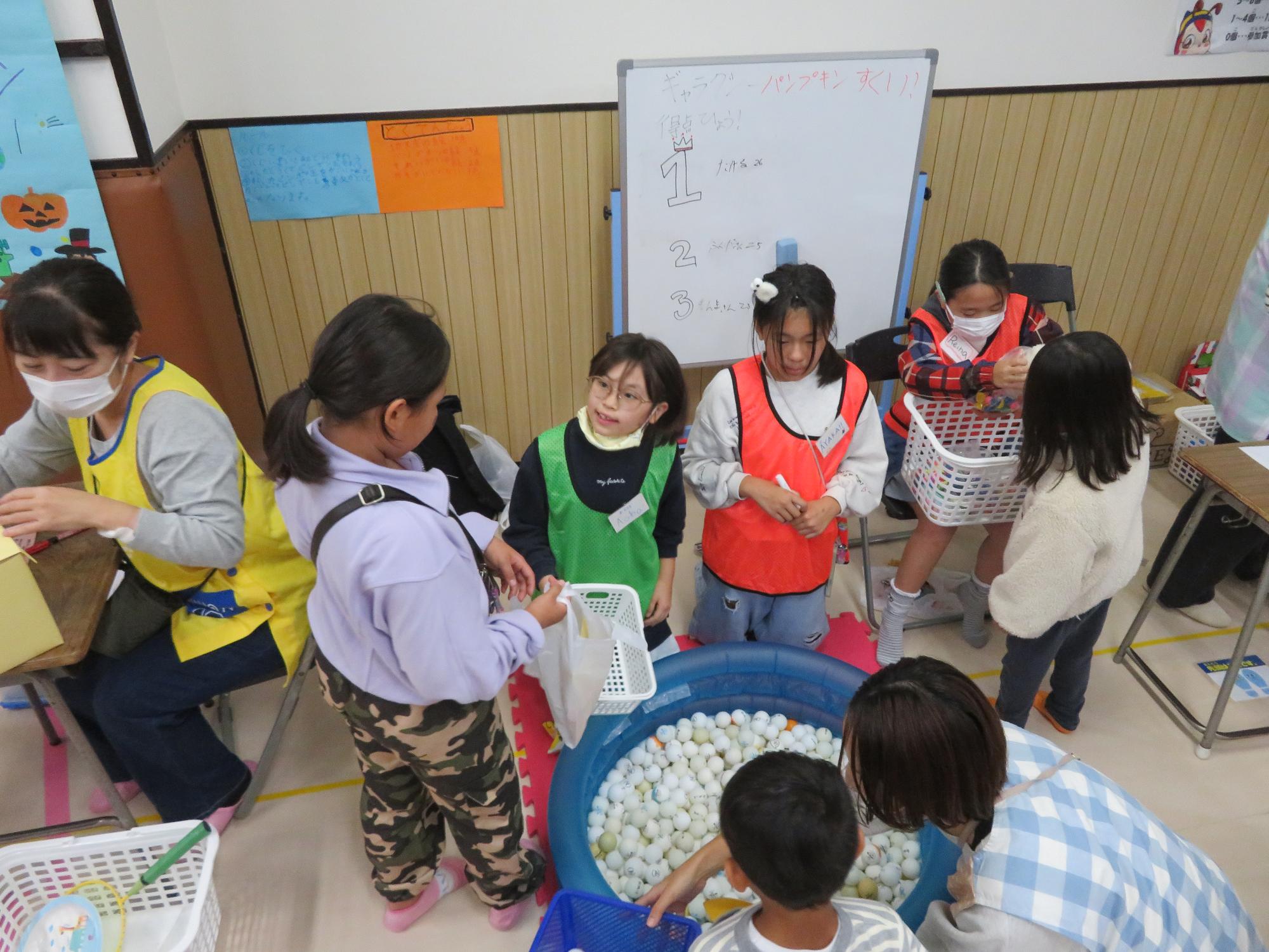 ギャラクシーパンプキンすくいを出店したおまつりキッズ