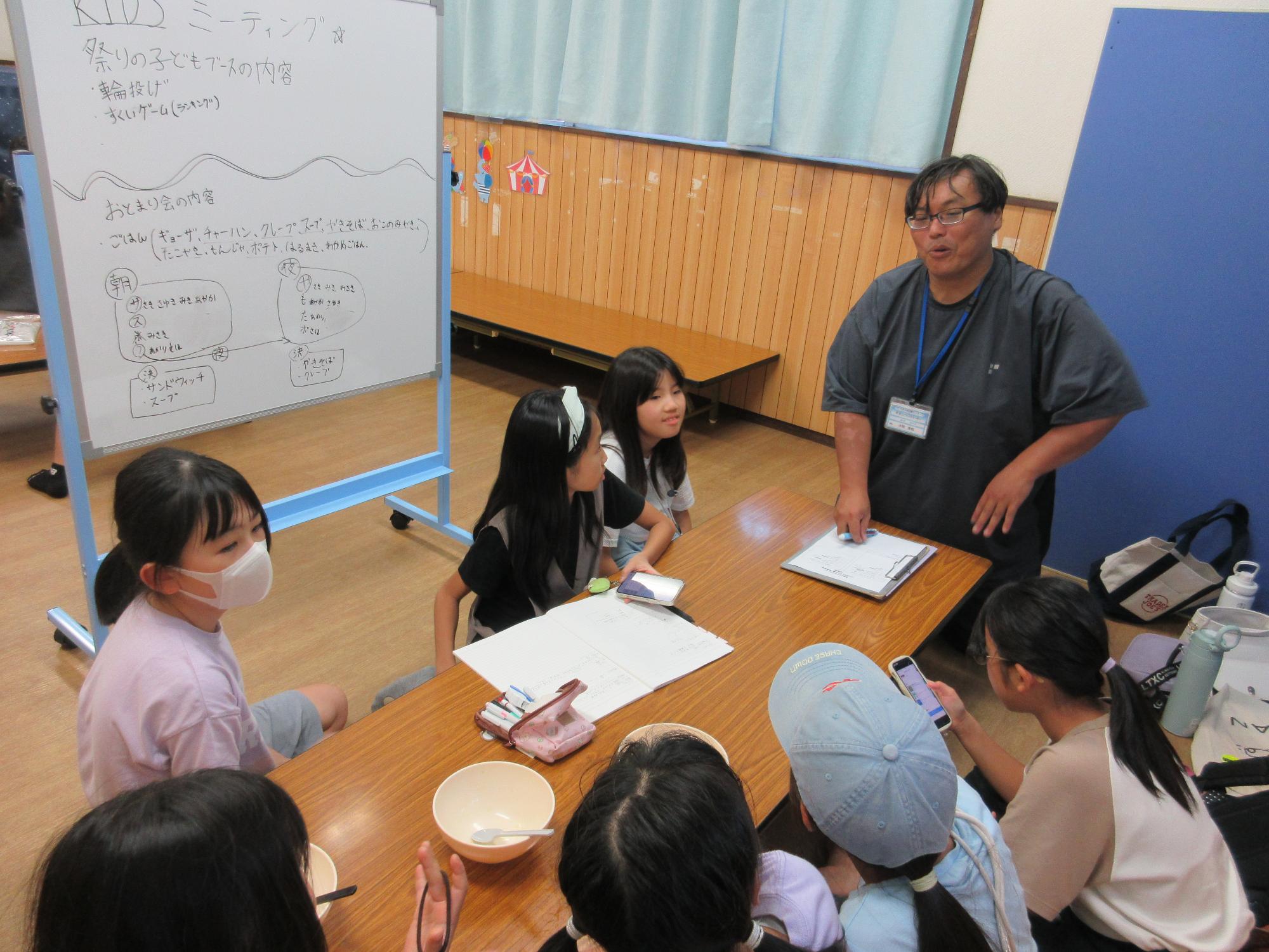 こどもまんなか大作戦のイベント内容を考えるこども運営委員