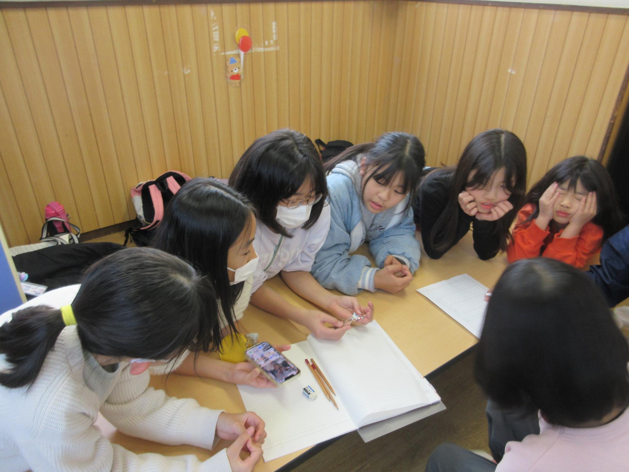 新城フェスタで何ができるか相談しているところ