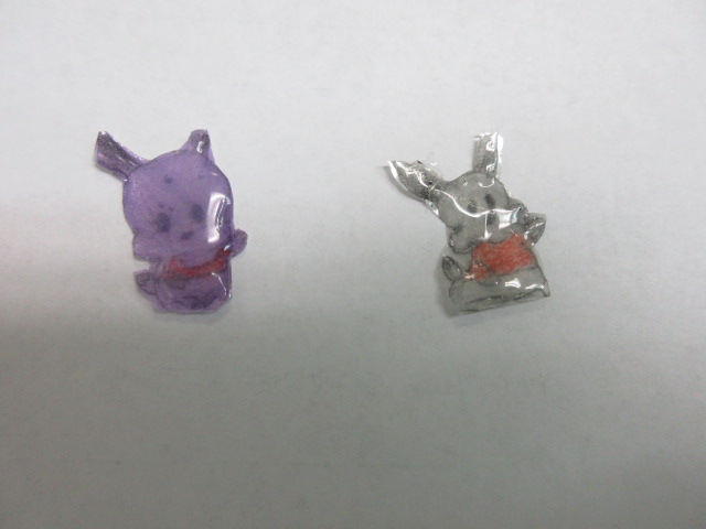 子どもたちが作った作品の一部の写真