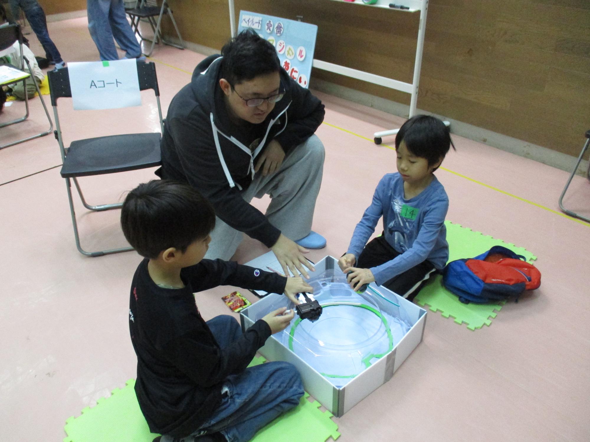 決勝リーグのベイバトルの写真