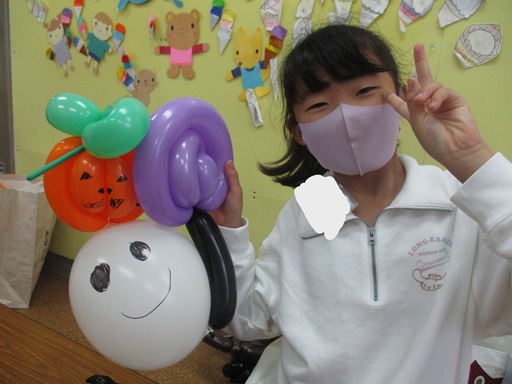 おばけ、キャンディー、カボチャの写真