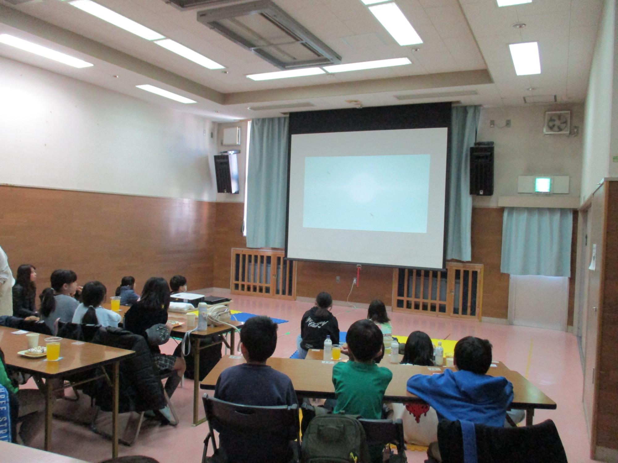 映画準備中の様子