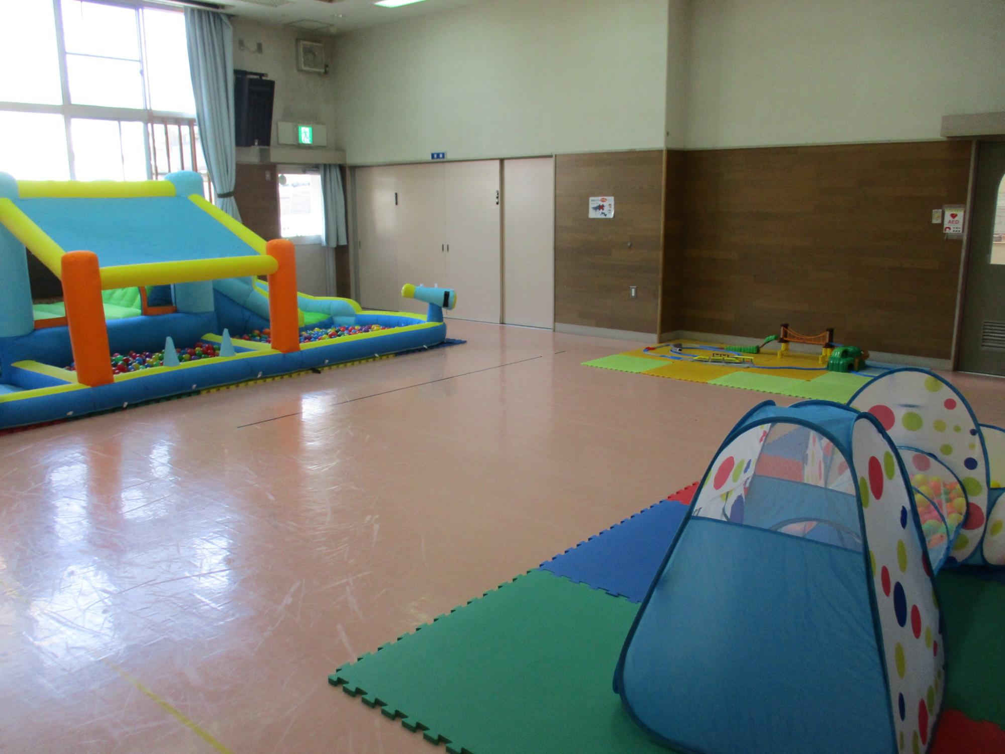 大型遊具の様子
