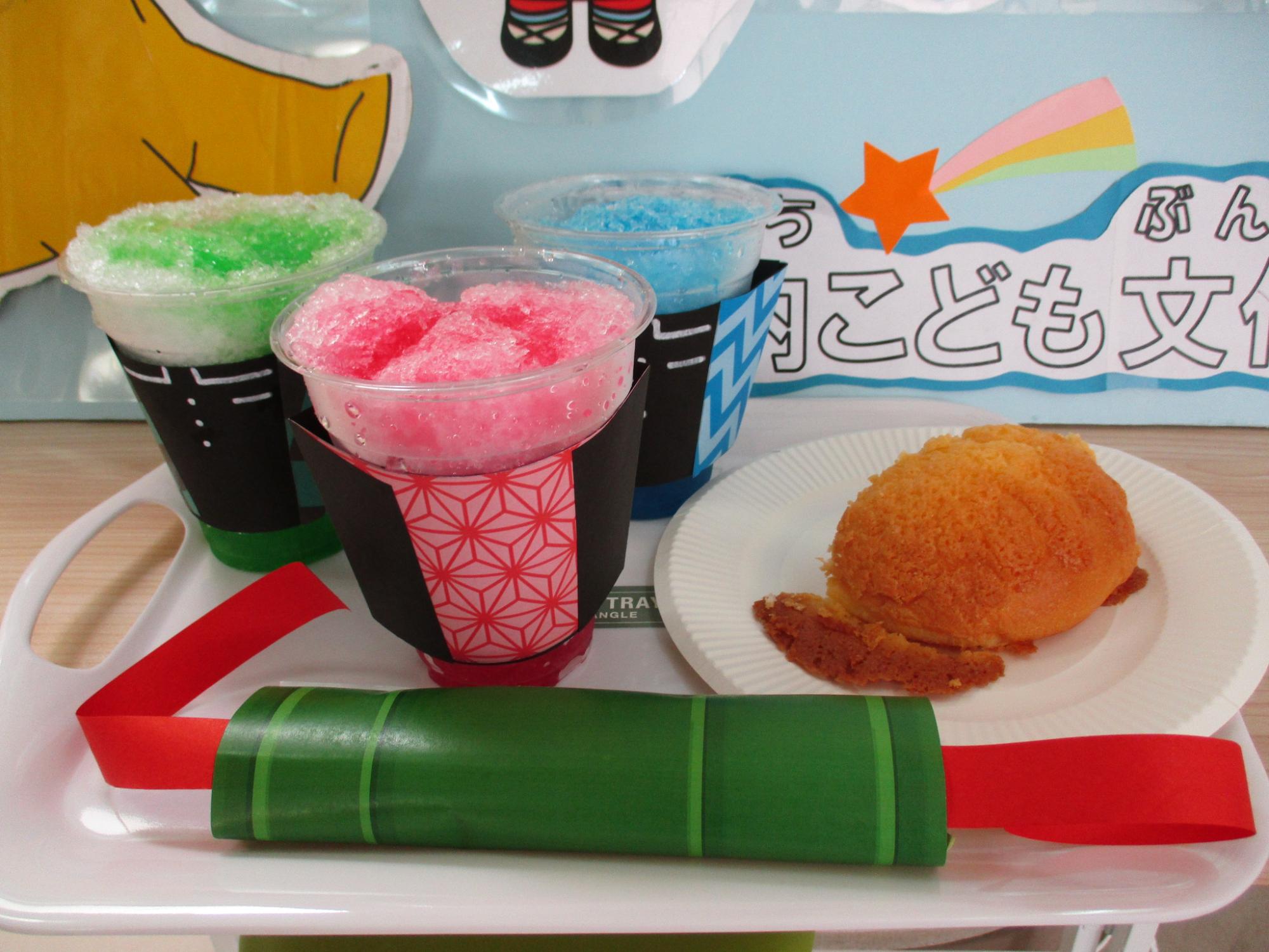 カフェメニューの写真