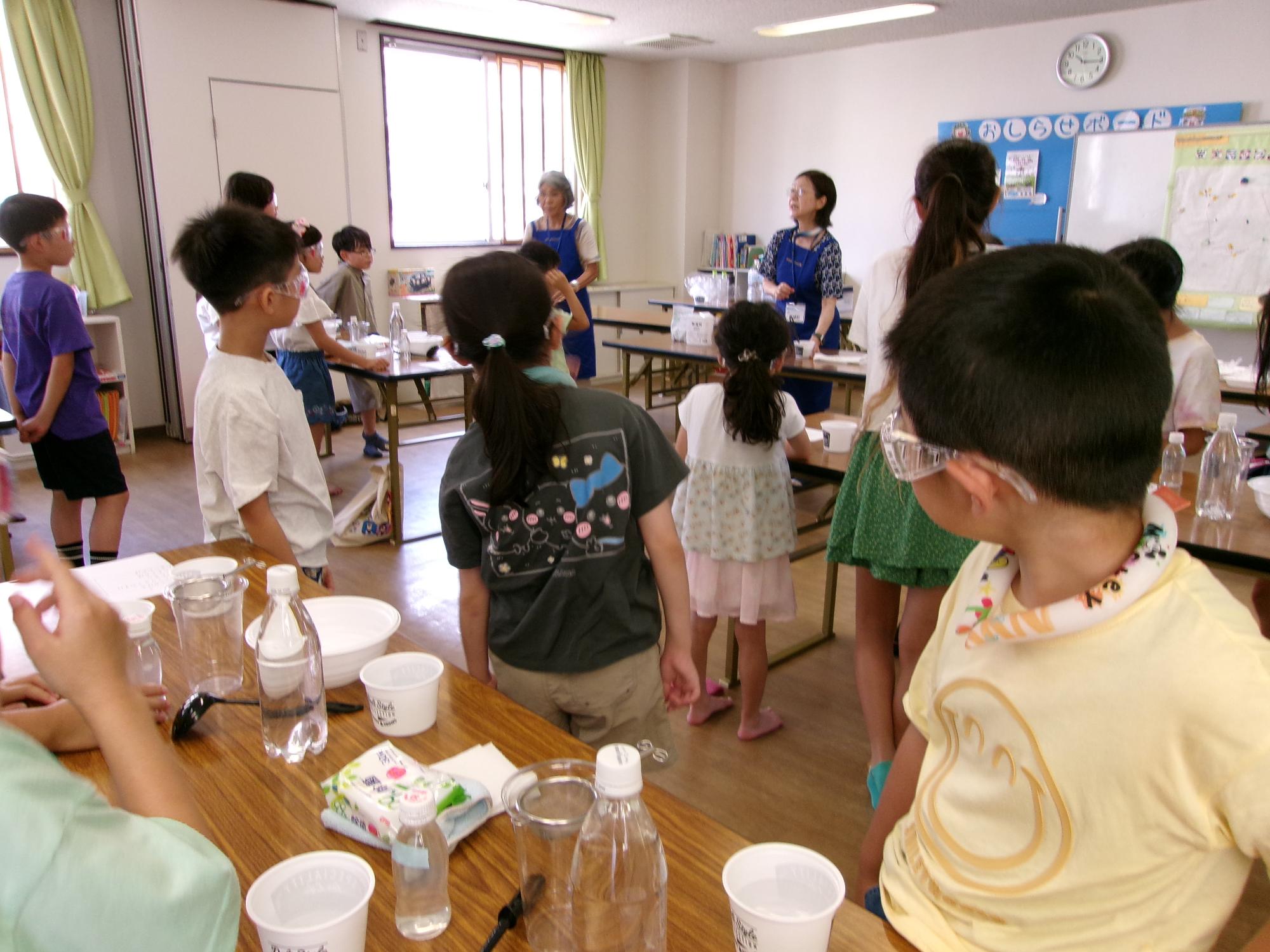 部屋の様子の写真