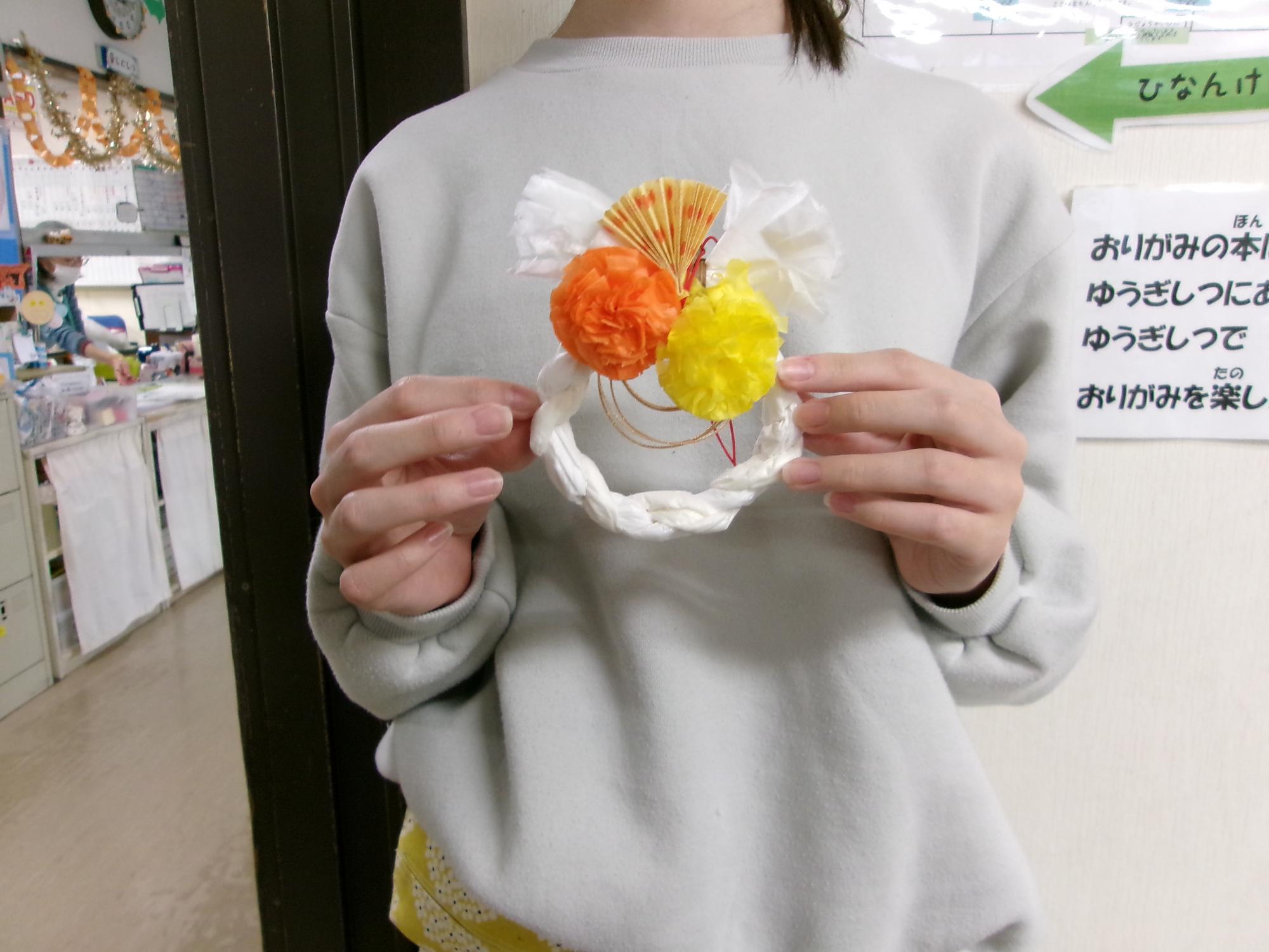 完成した作品の写真