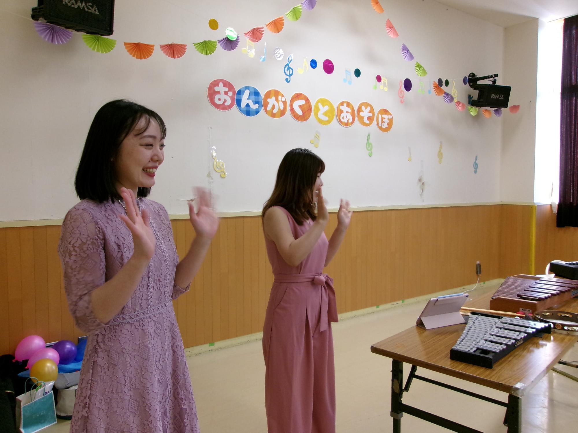 講師二人の写真