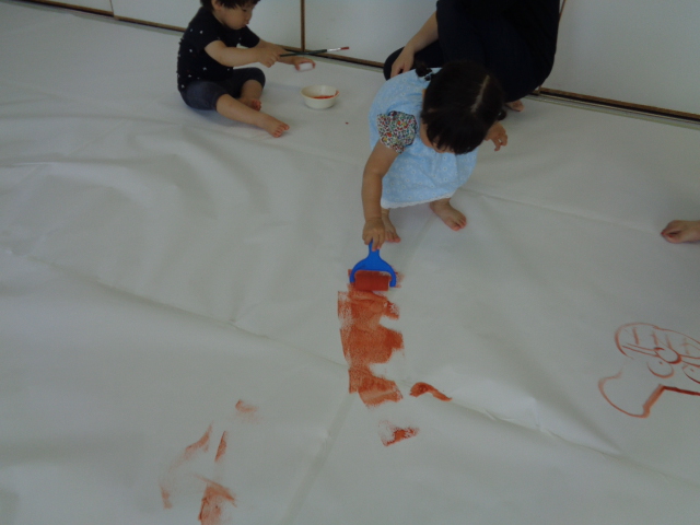 おえかきの様子