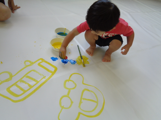 おえかきの様子