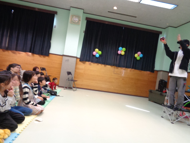 マジックショーの様子