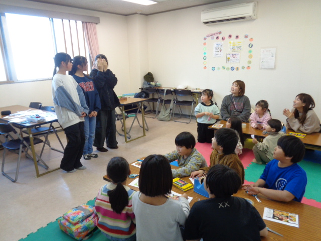 スクイーズづくりの様子