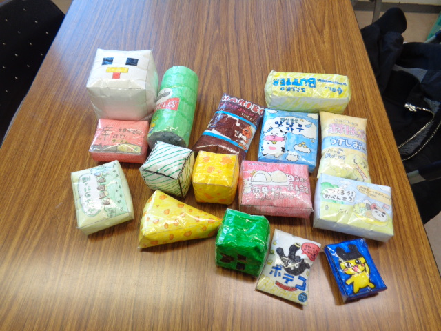 出来上がったスクイーズ