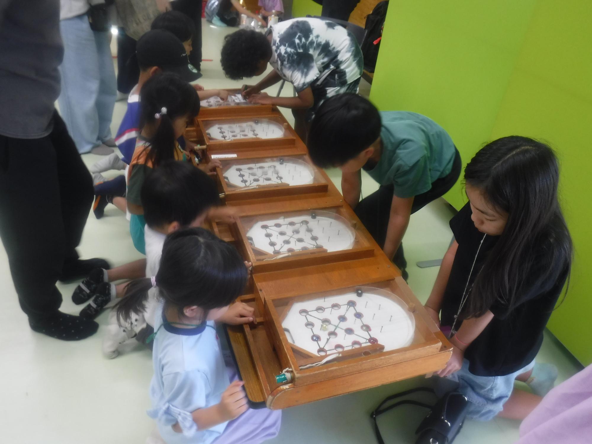 無料ゲームコーナーの様子