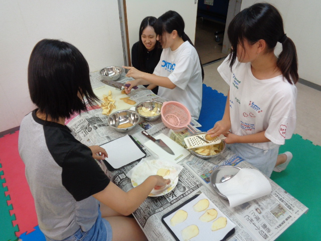 調理の様子