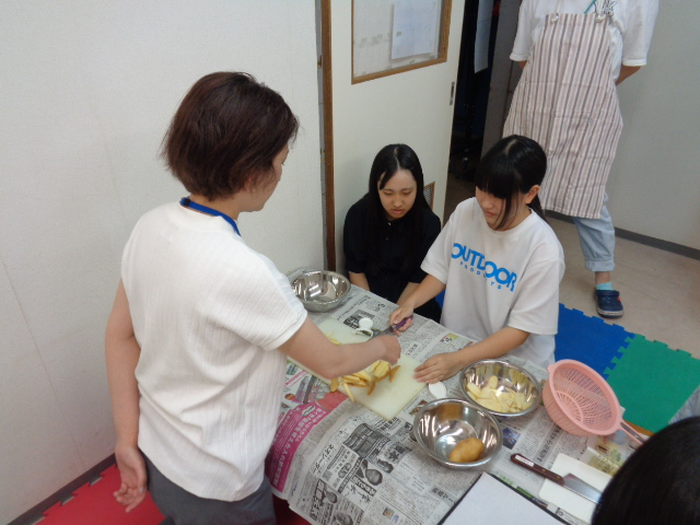 調理の様子