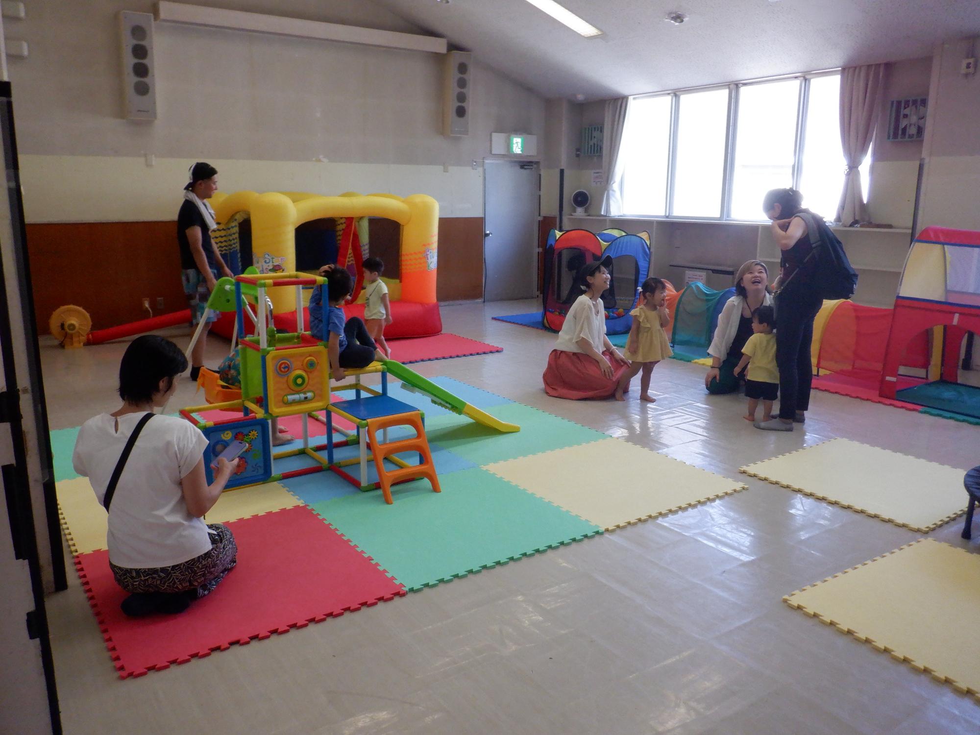 親子で遊んだよ