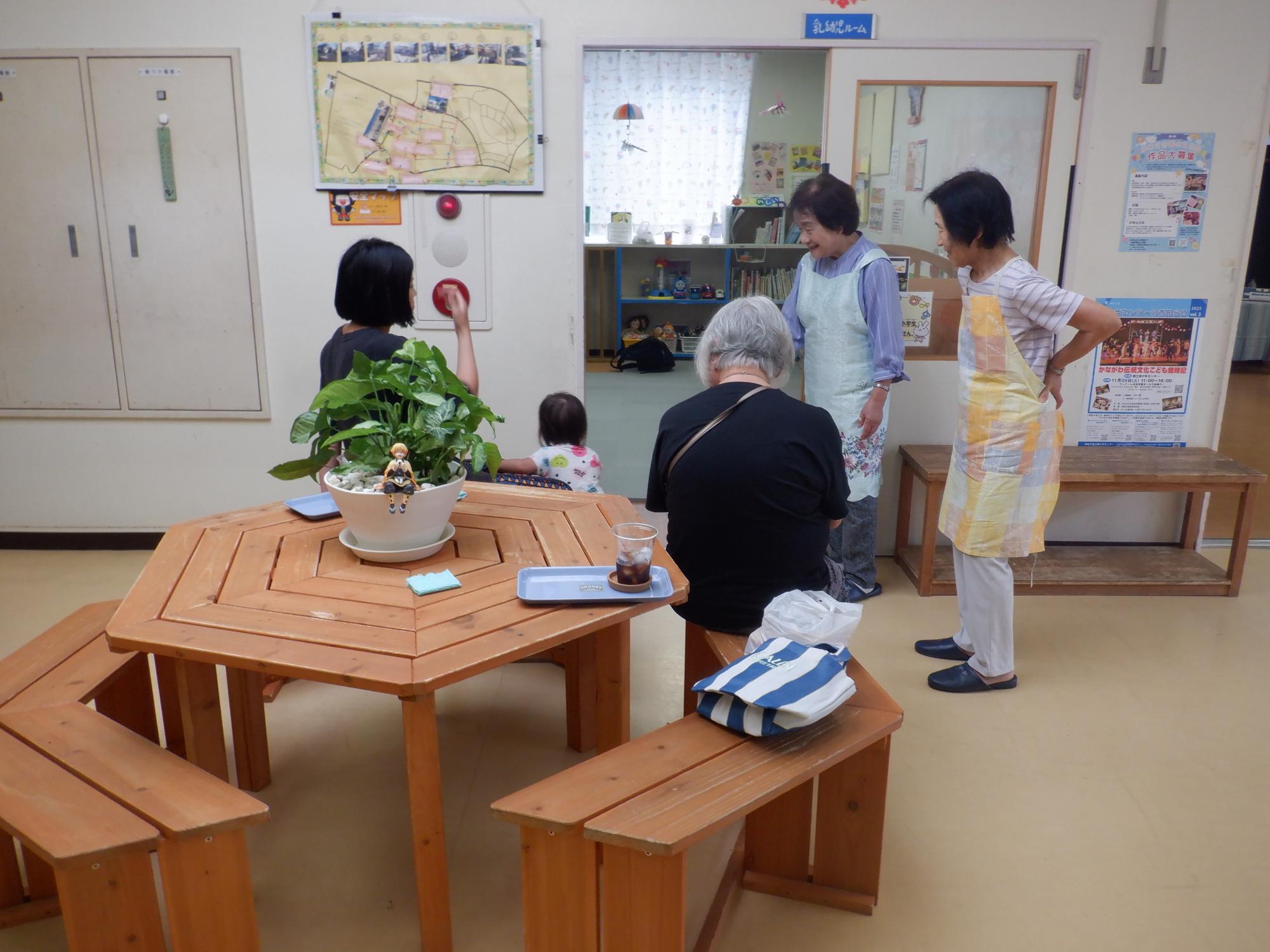 幼児さんと交流しました