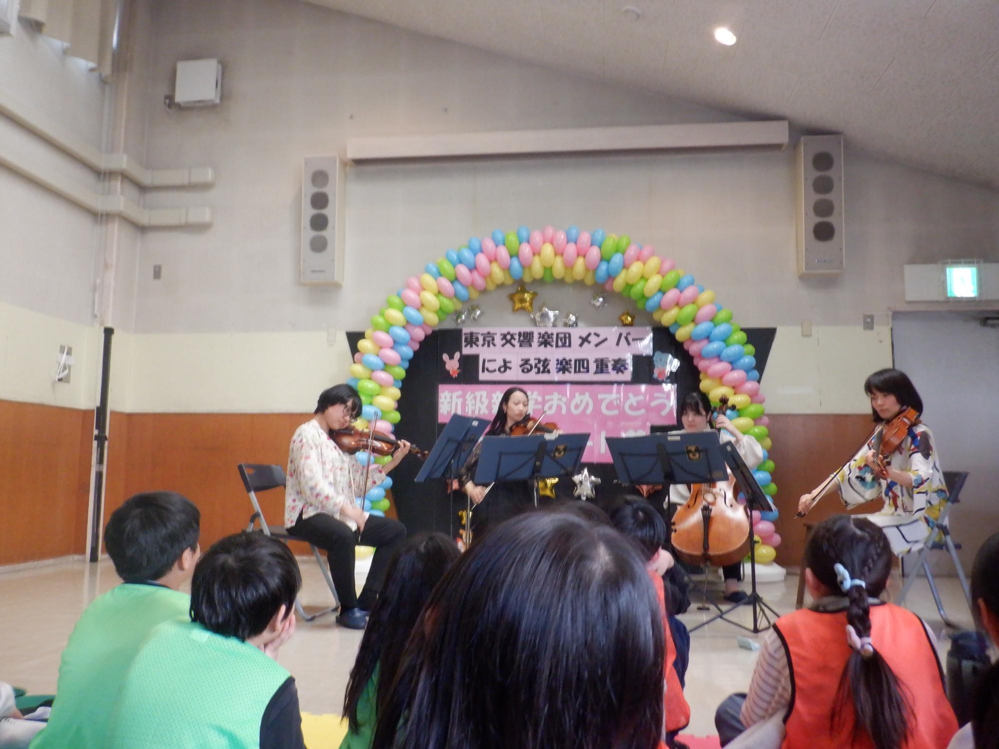 本番の演奏風景