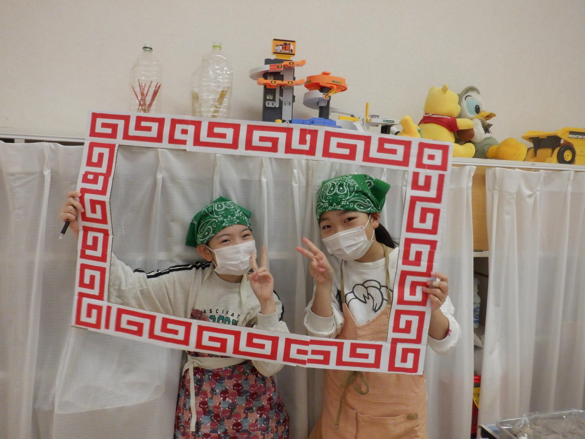 お手伝いのこどもスタッフ