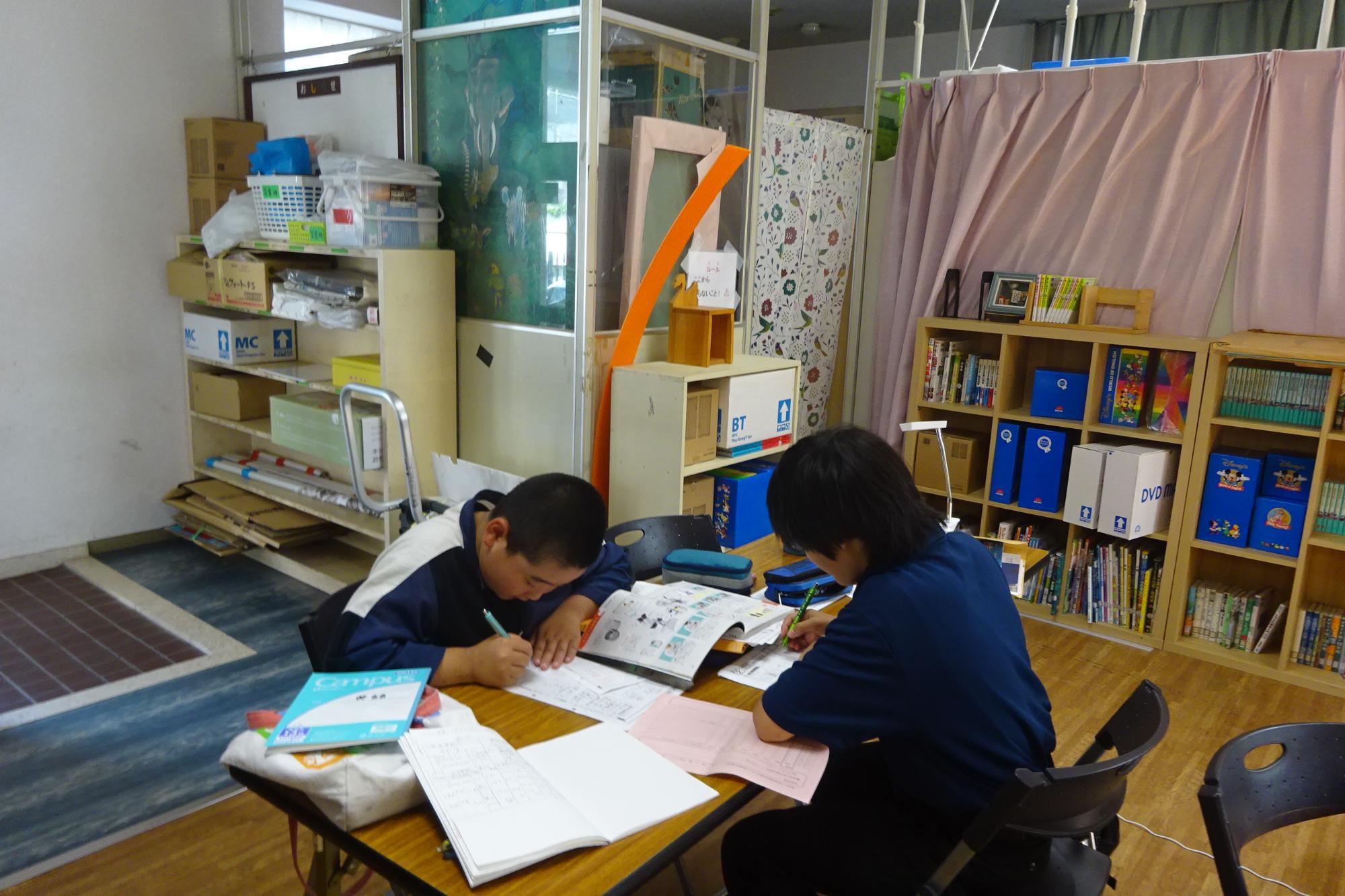 ぼくらの8日間勉強の様子