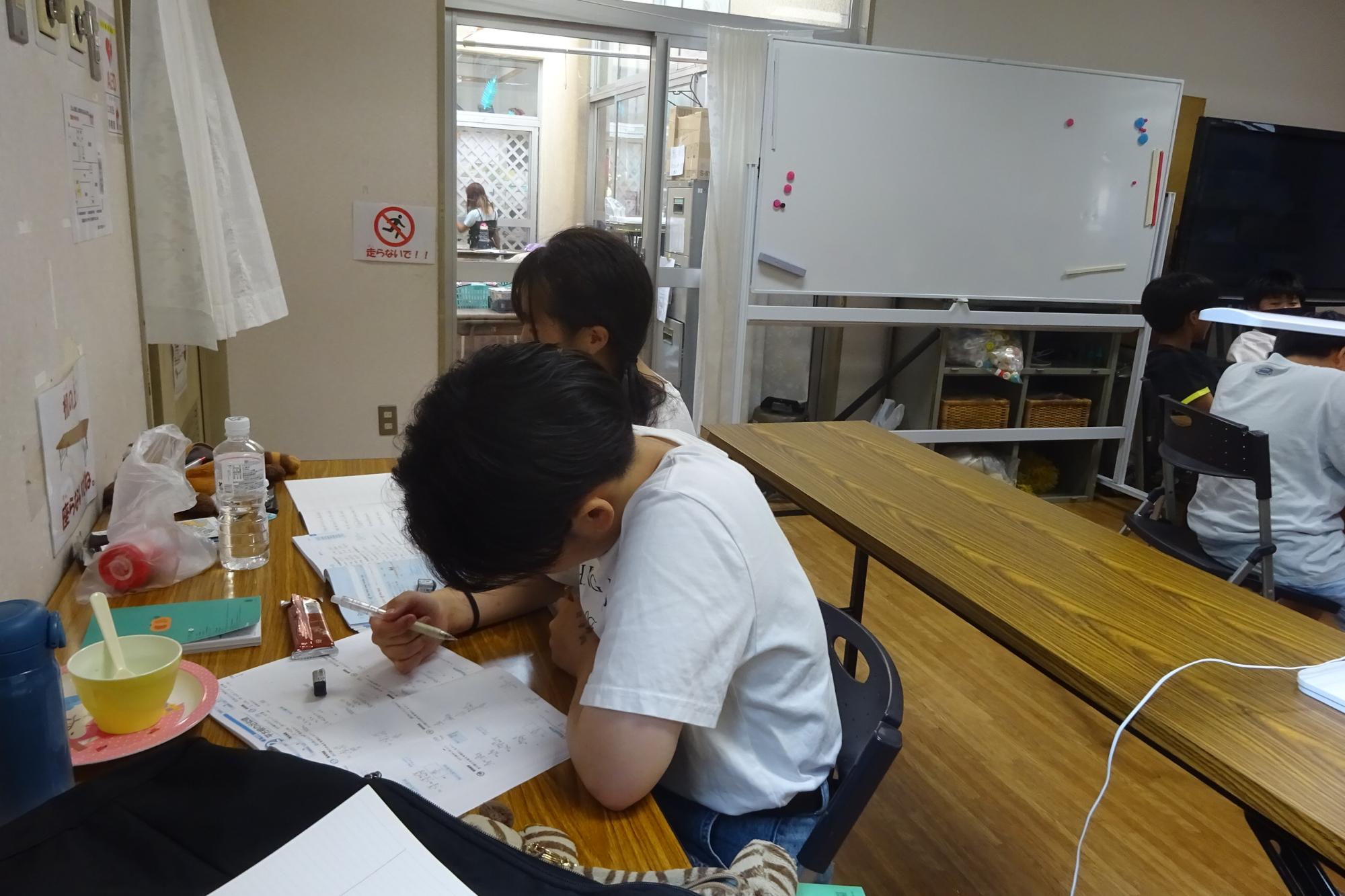 ぼくらの8日間勉強の様子