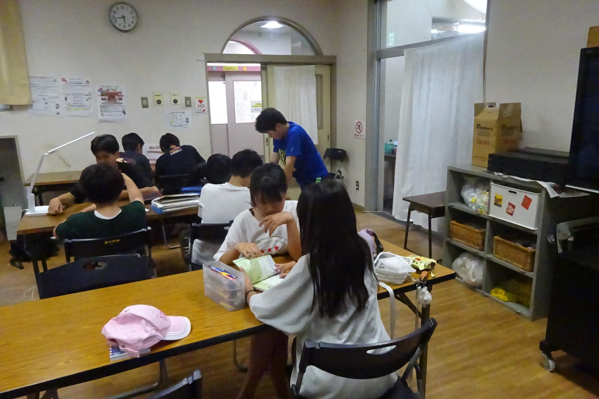 ぼくらの8日間勉強の様子