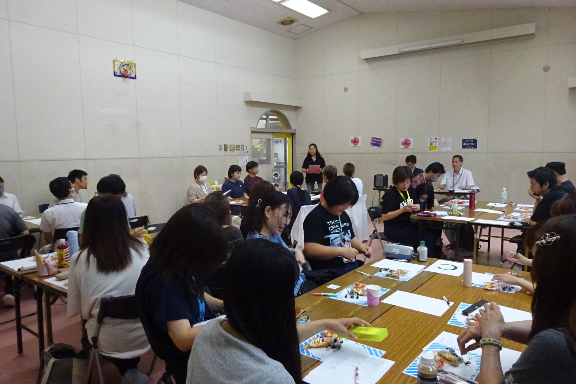 区職員会議の様子