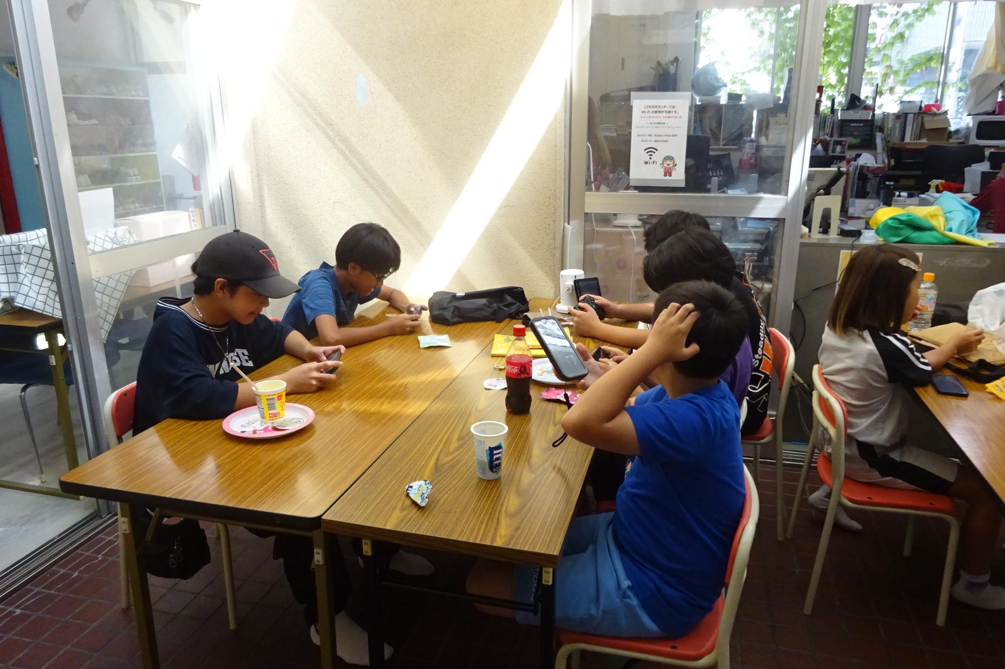 ぼくらの9日間勉強の様子