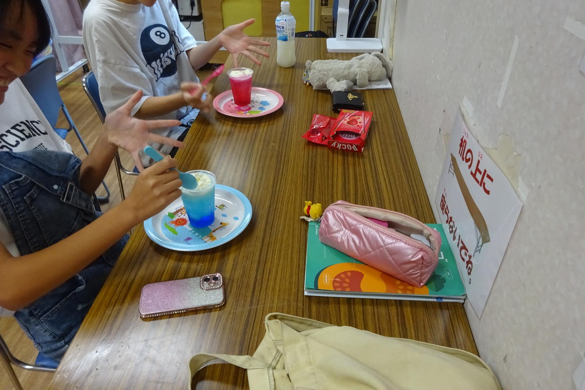 ぼくらの9日間勉強の様子