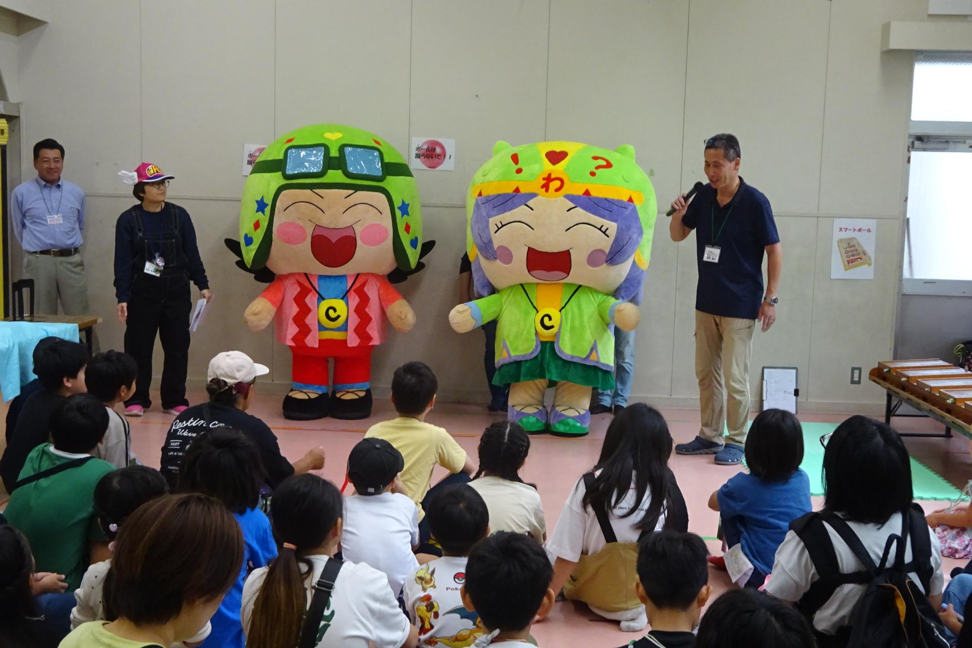 こぶん祭りの様子