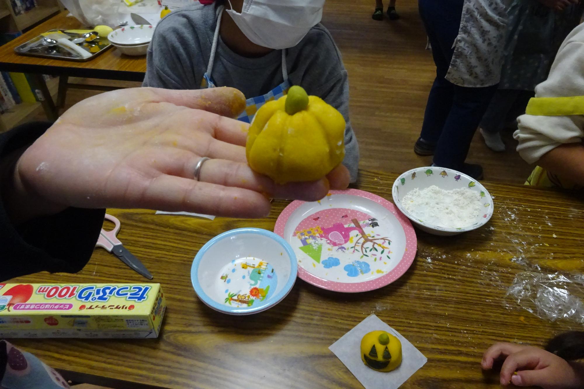 わたりだクッキングの様子