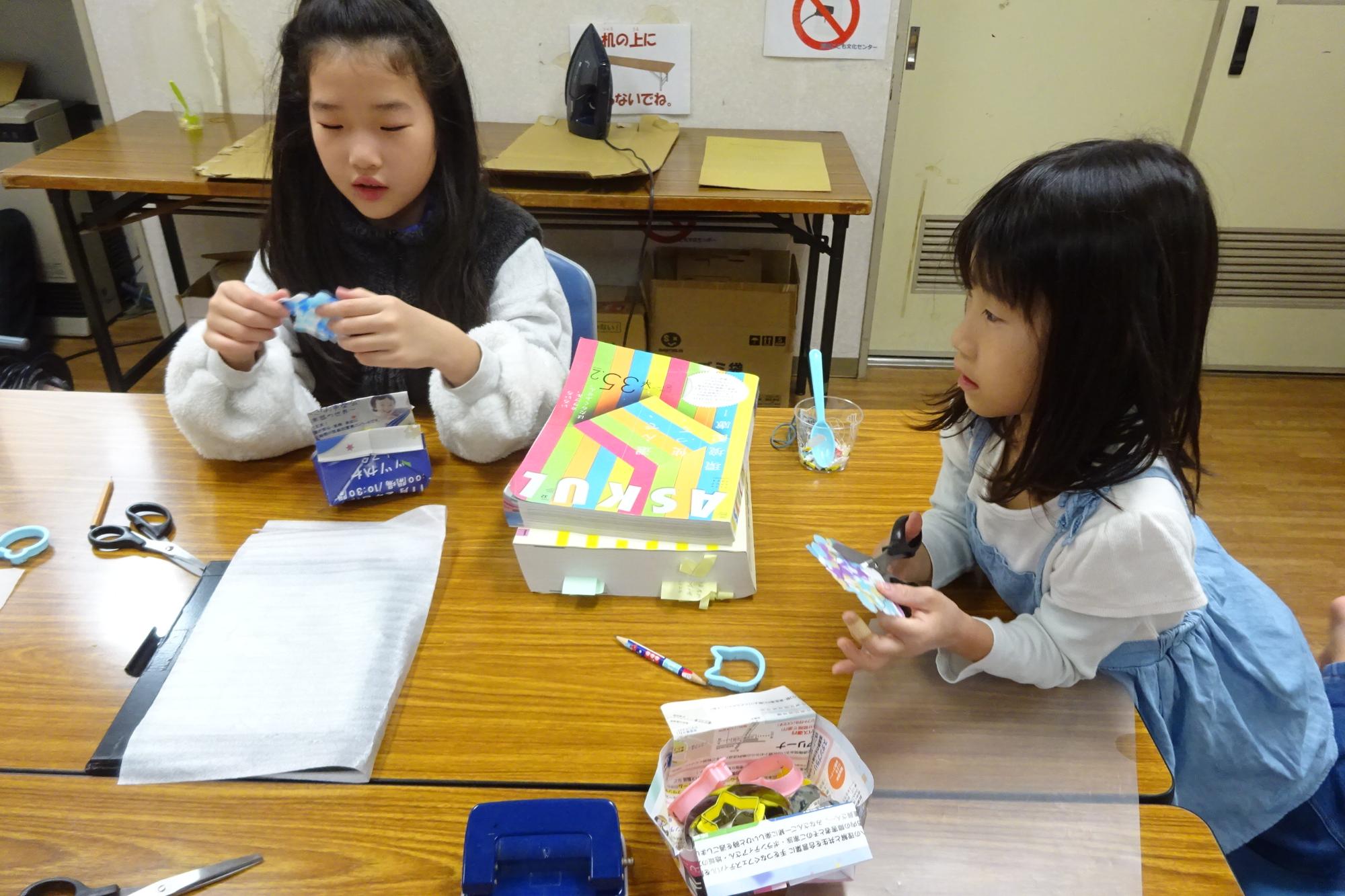 ペットボトルキャップDEクラフトアンコール！