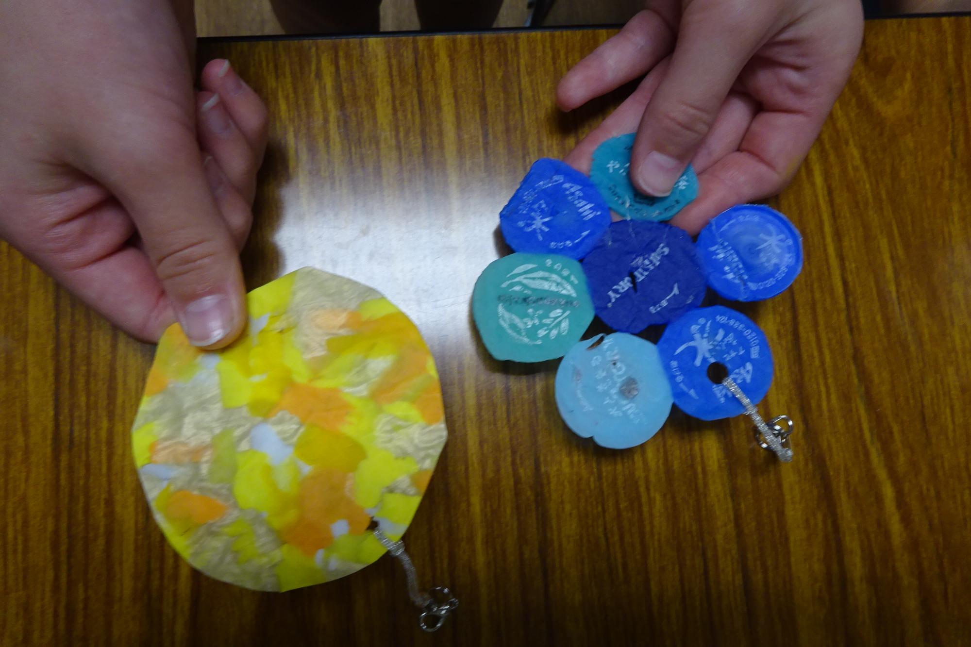 ペットボトルキャップDEクラフトアンコール！