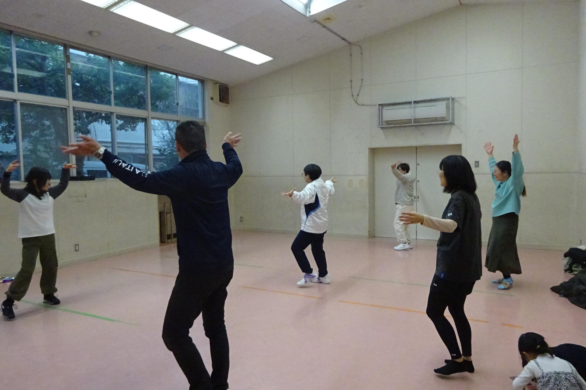 ZUMBAクラブの様子