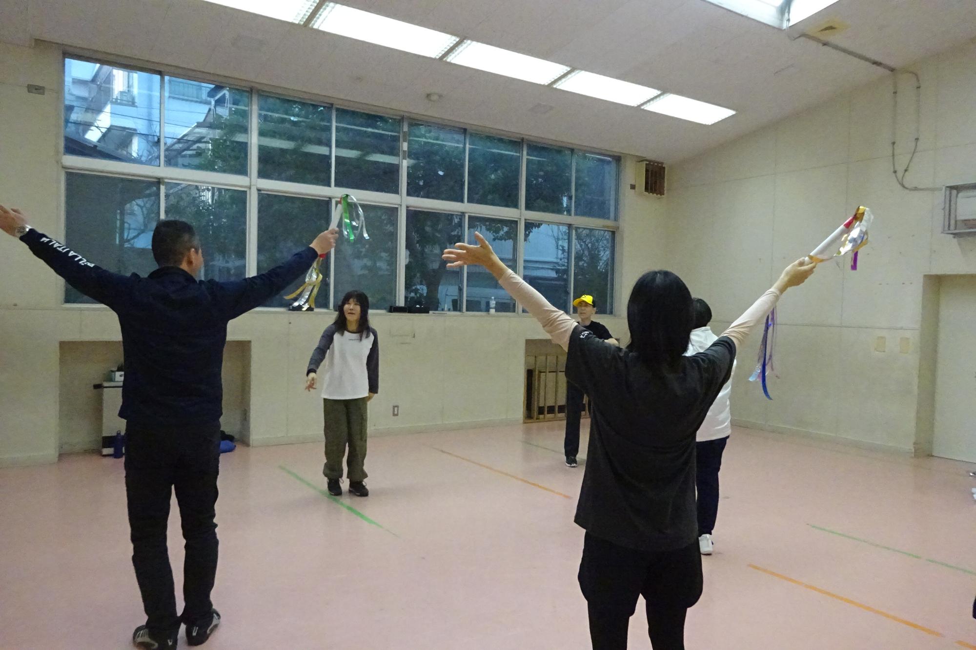 ZUMBAクラブの様子