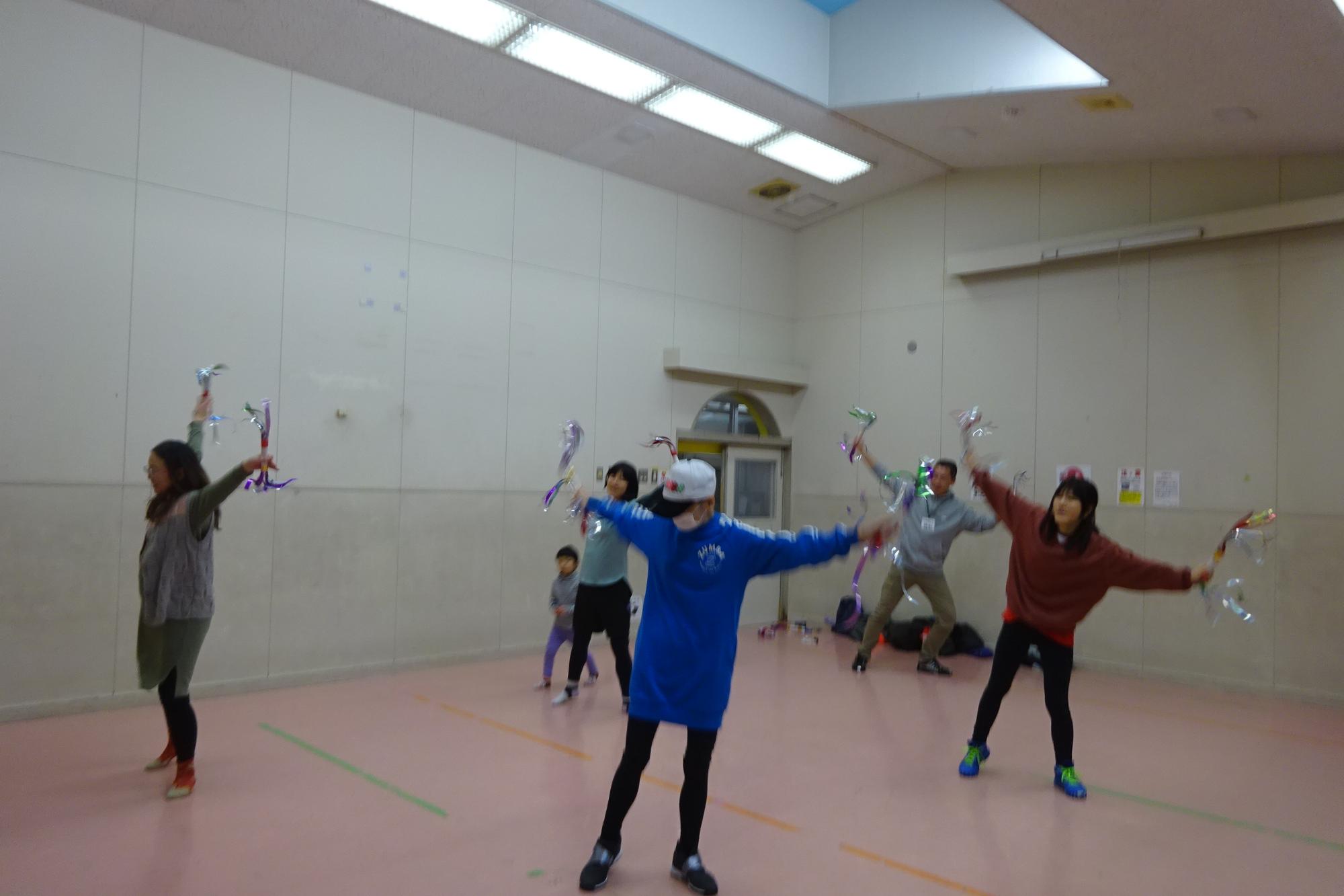 ZUMBAクラブの様子