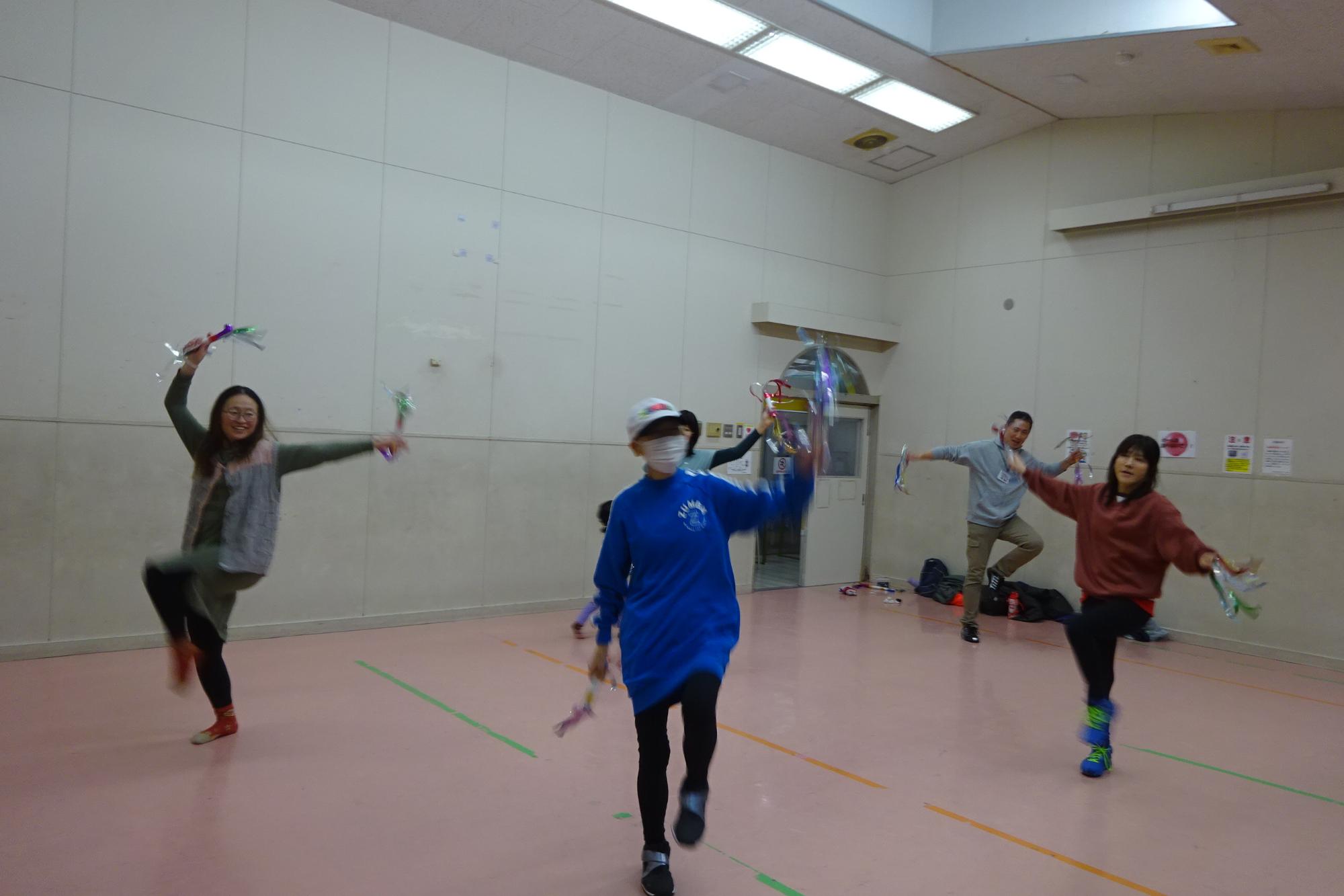 ZUMBAクラブの様子