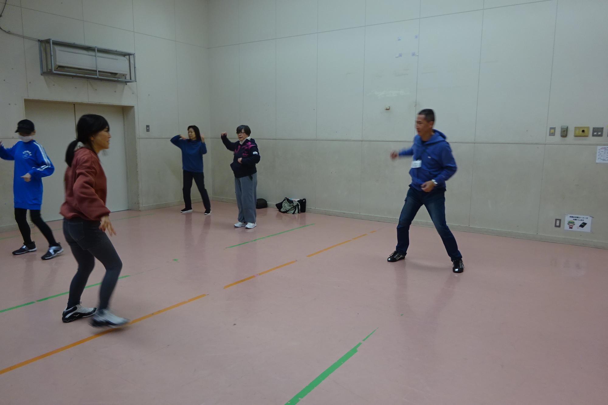 ZUMBAクラブの様子