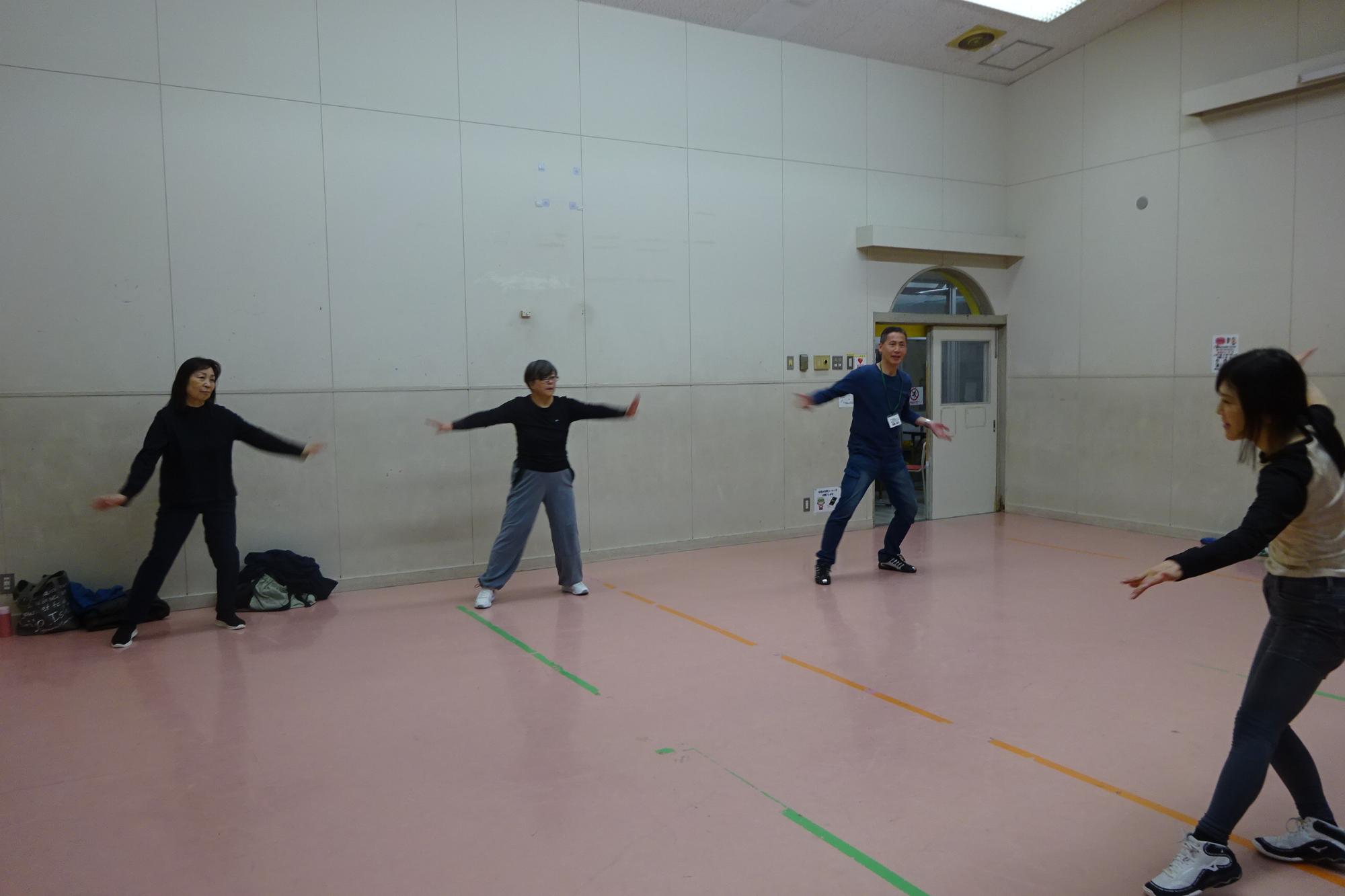 ZUMBAクラブの様子