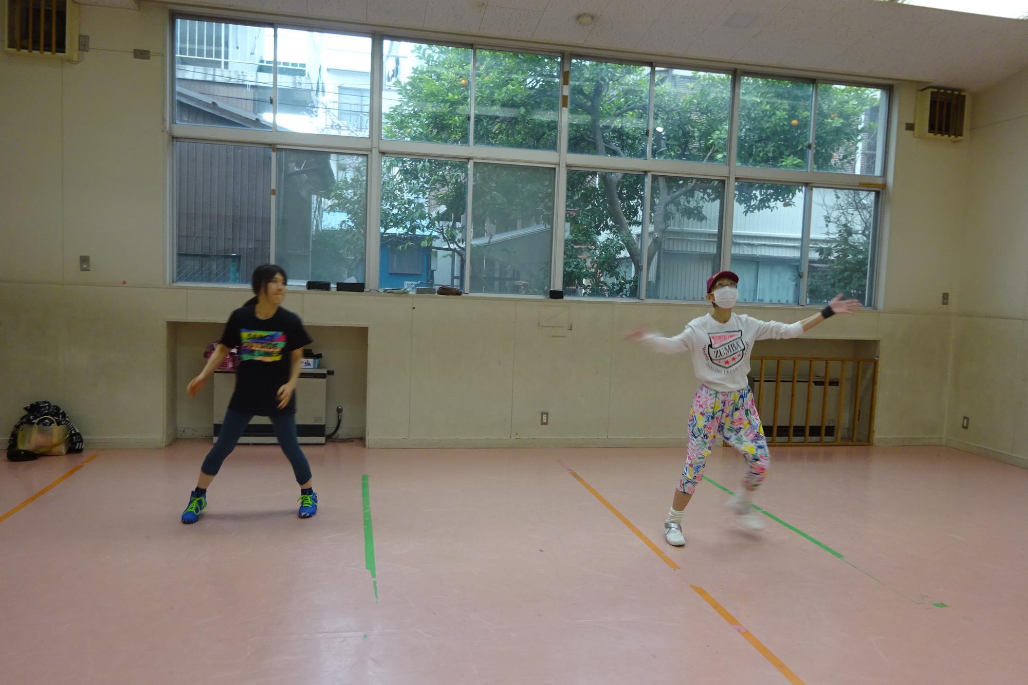 ZUMBAクラブの様子